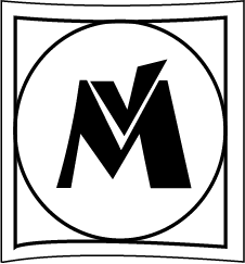 afbeelding logo met letter M en V 
